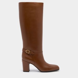Eclayr Boot in Brown Leather
