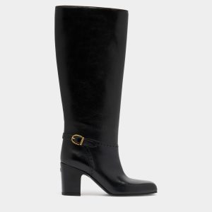 Eclayr Boot in Black Leather