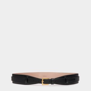 Emblem 45mm Belt In Black Leather