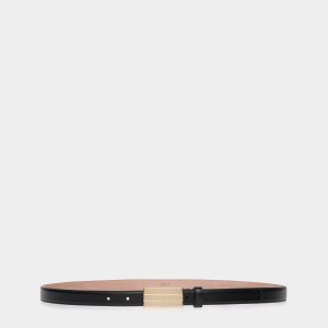 Ollam 20mm Belt In Black Leather