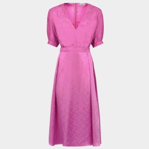 Pink Midi Dress