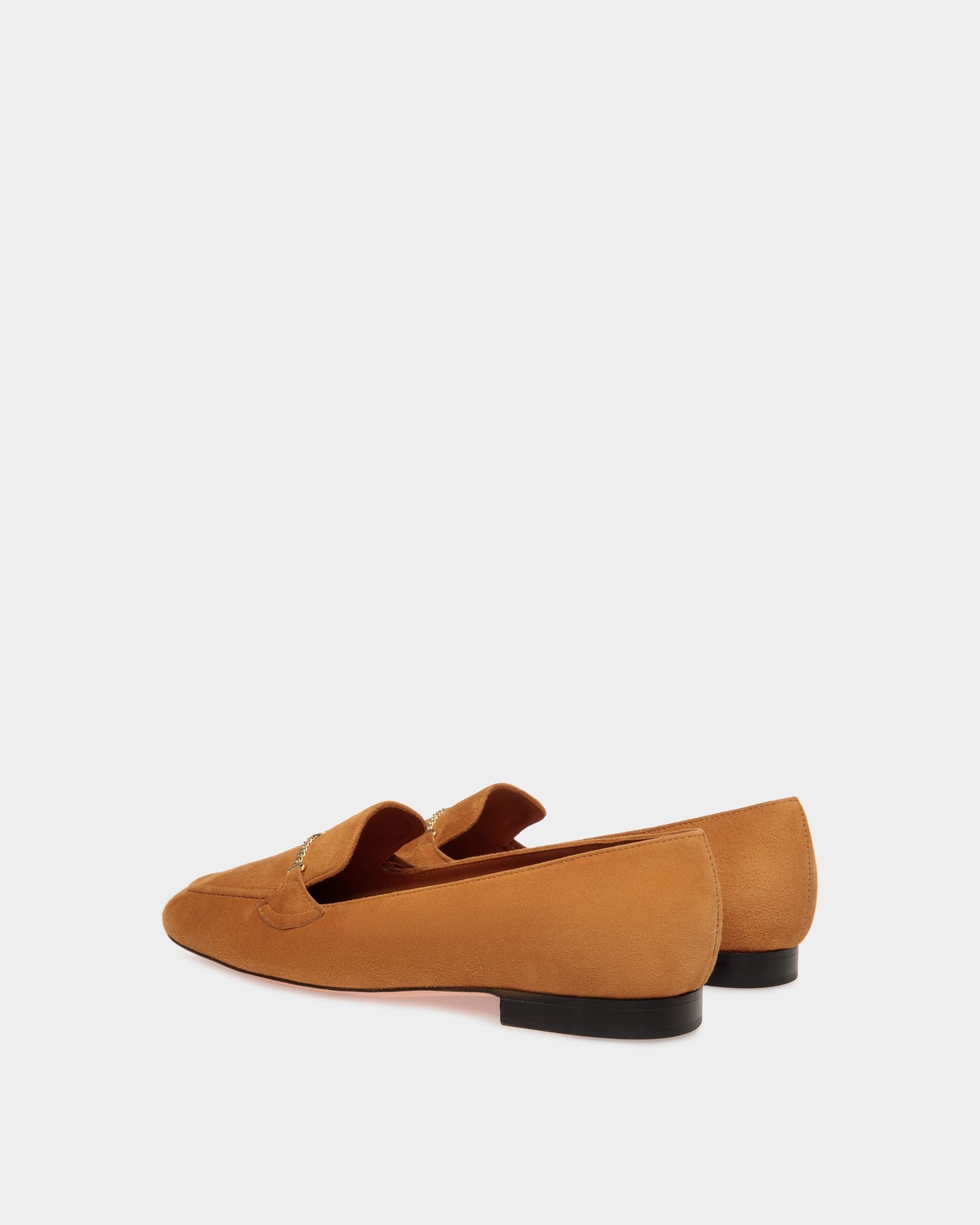 Daily Emblem Loafer in Brown Suede - Image 3