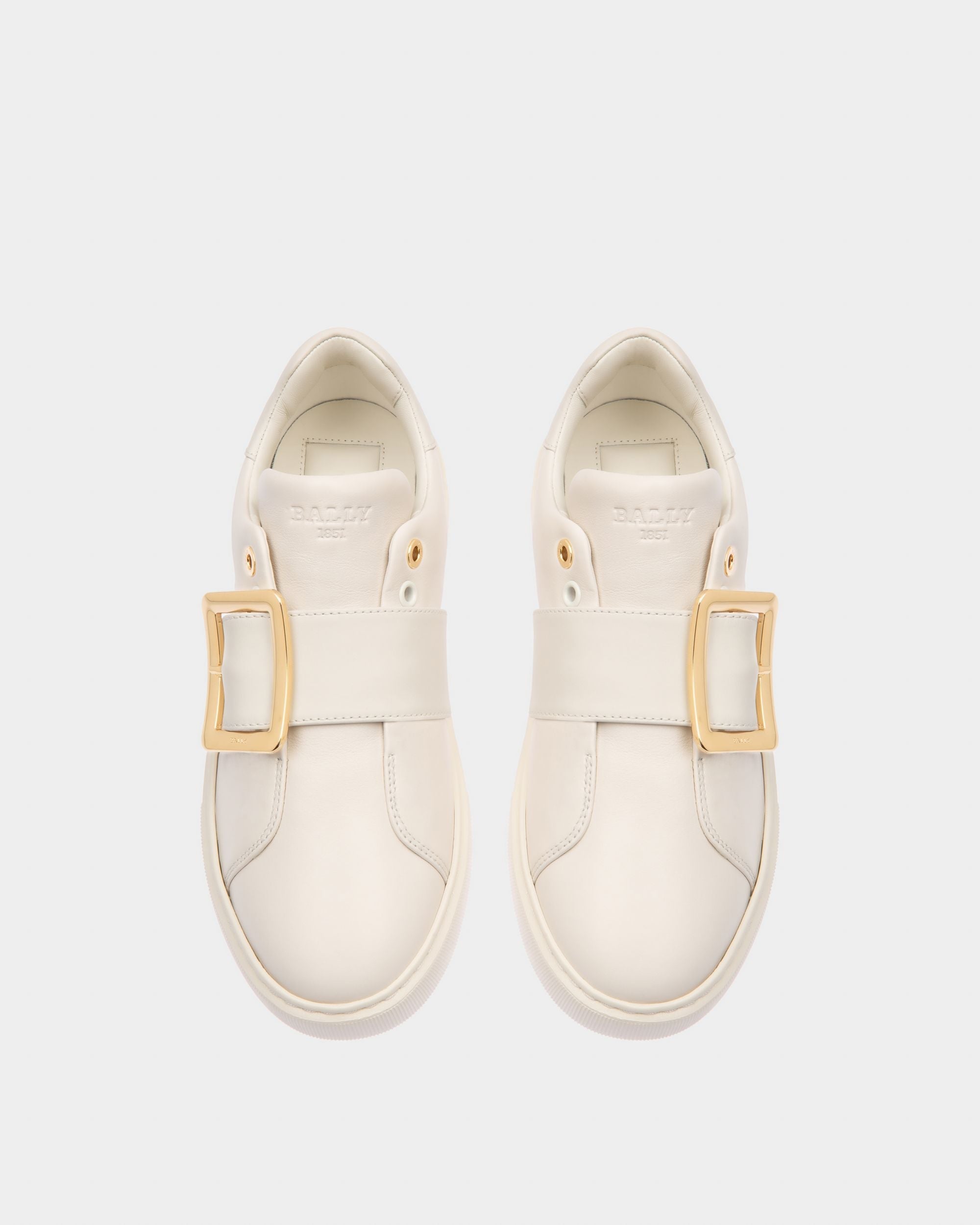 Misty Sneakers In White Leather - Image 2