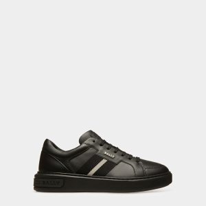 Bally Lift Sneaker in Black Leather