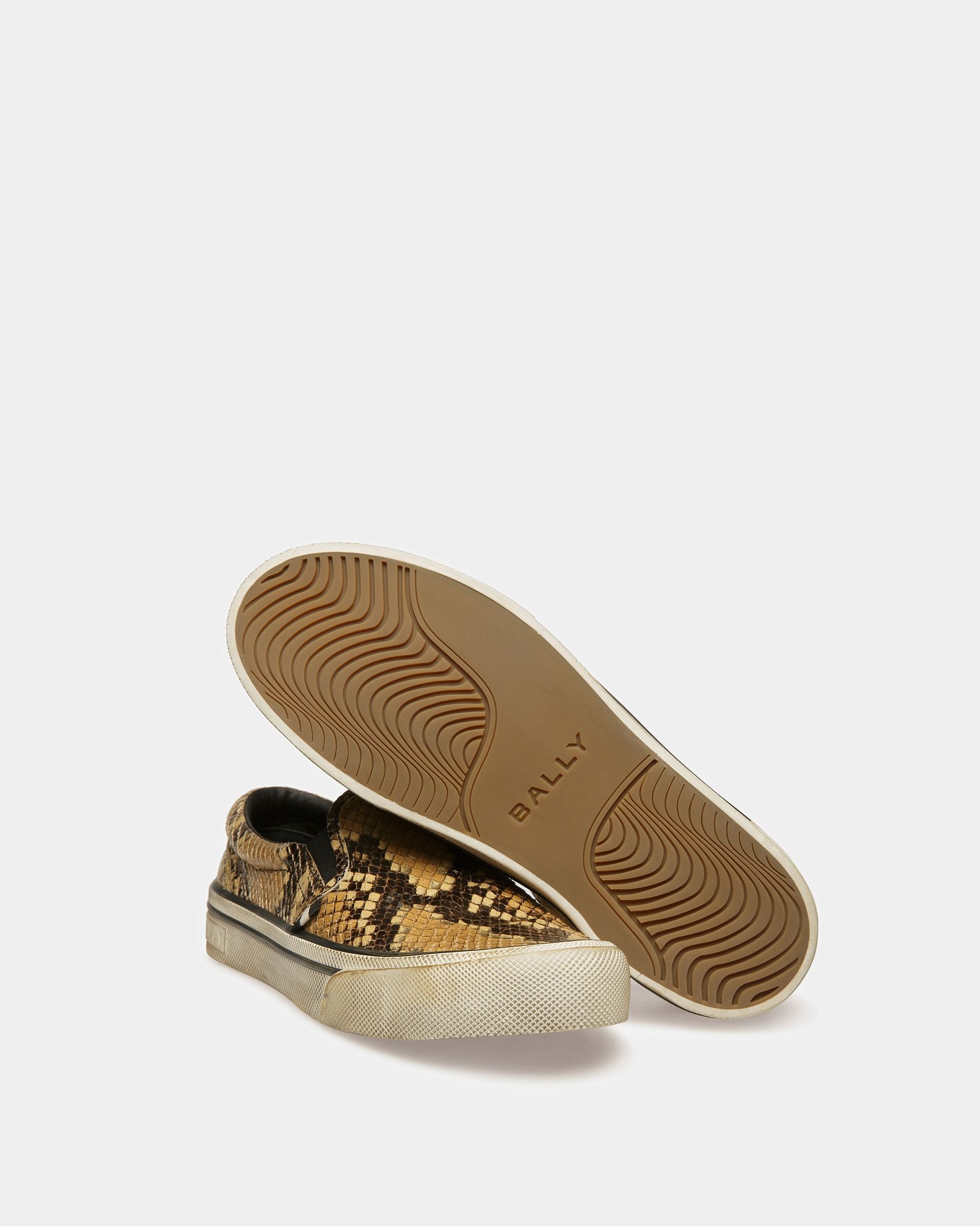Santa Ana Slip-on Sneaker In Python Print - Image 5