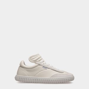 Player Sneakers In White Leather