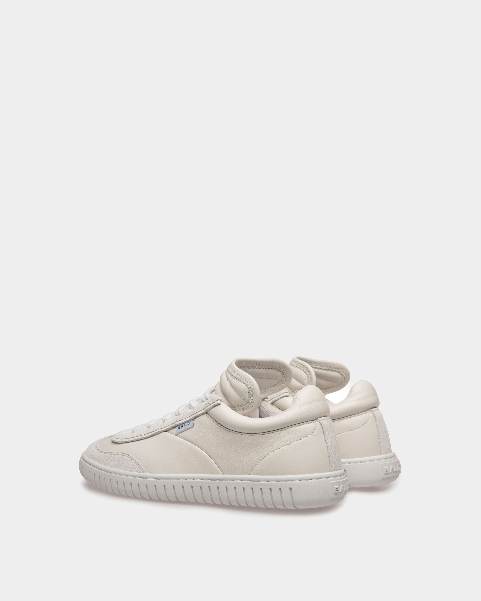 Player Sneakers In White Leather - Image 4