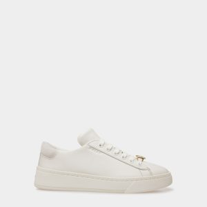 Raise Sneakers In White Leather