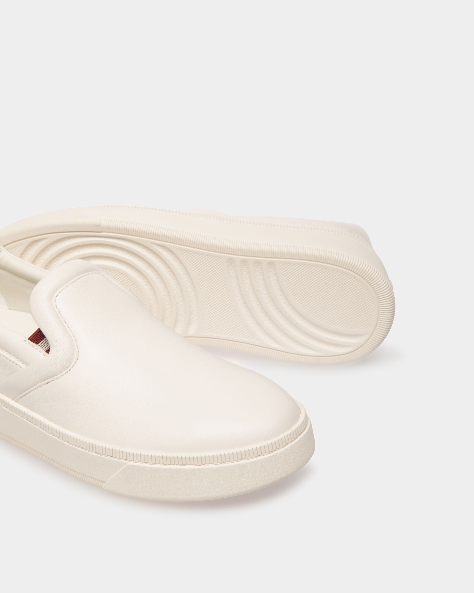 Raise Sneaker In White Leather - Image 4