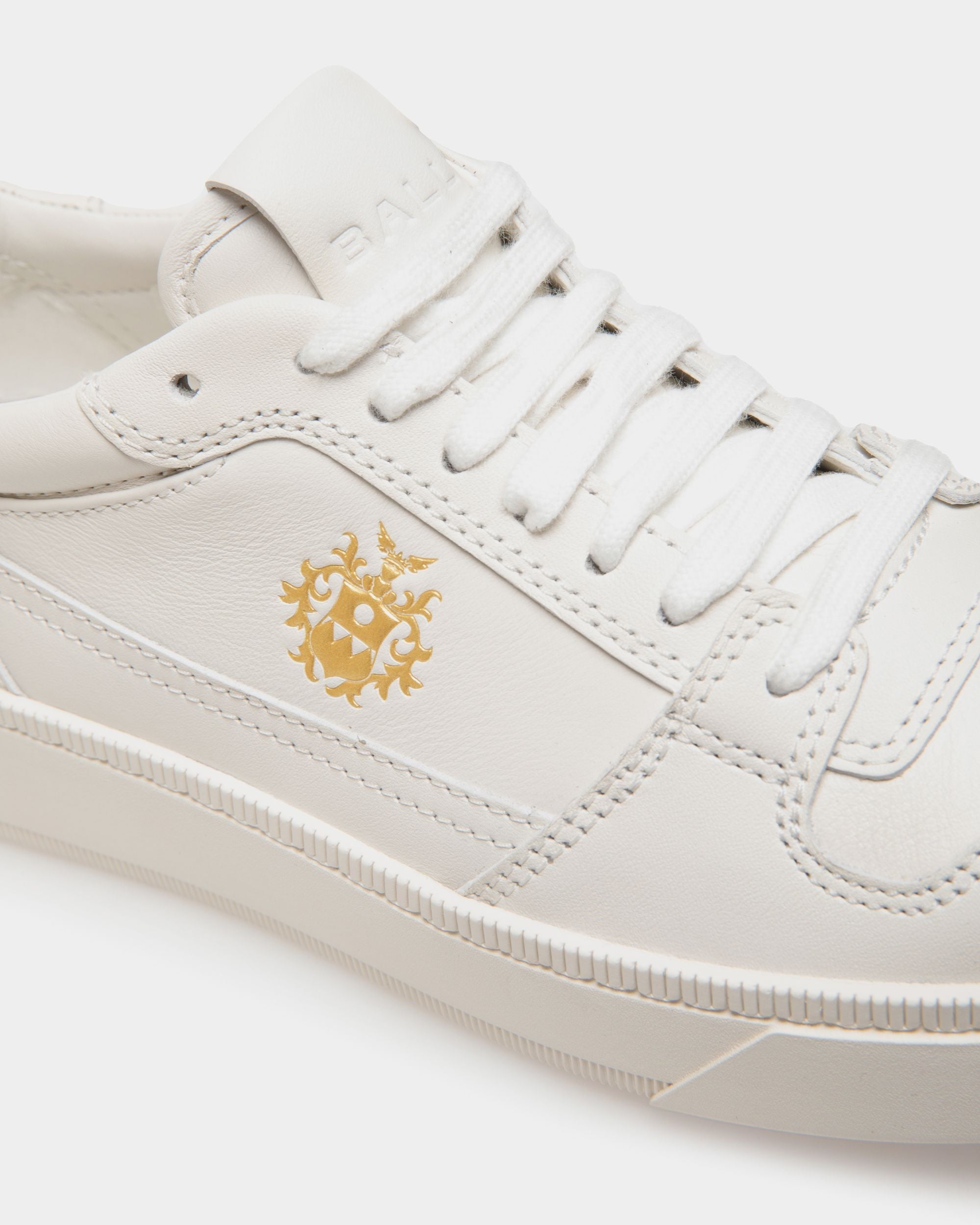 Raise Sneaker In White Leather - Image 6