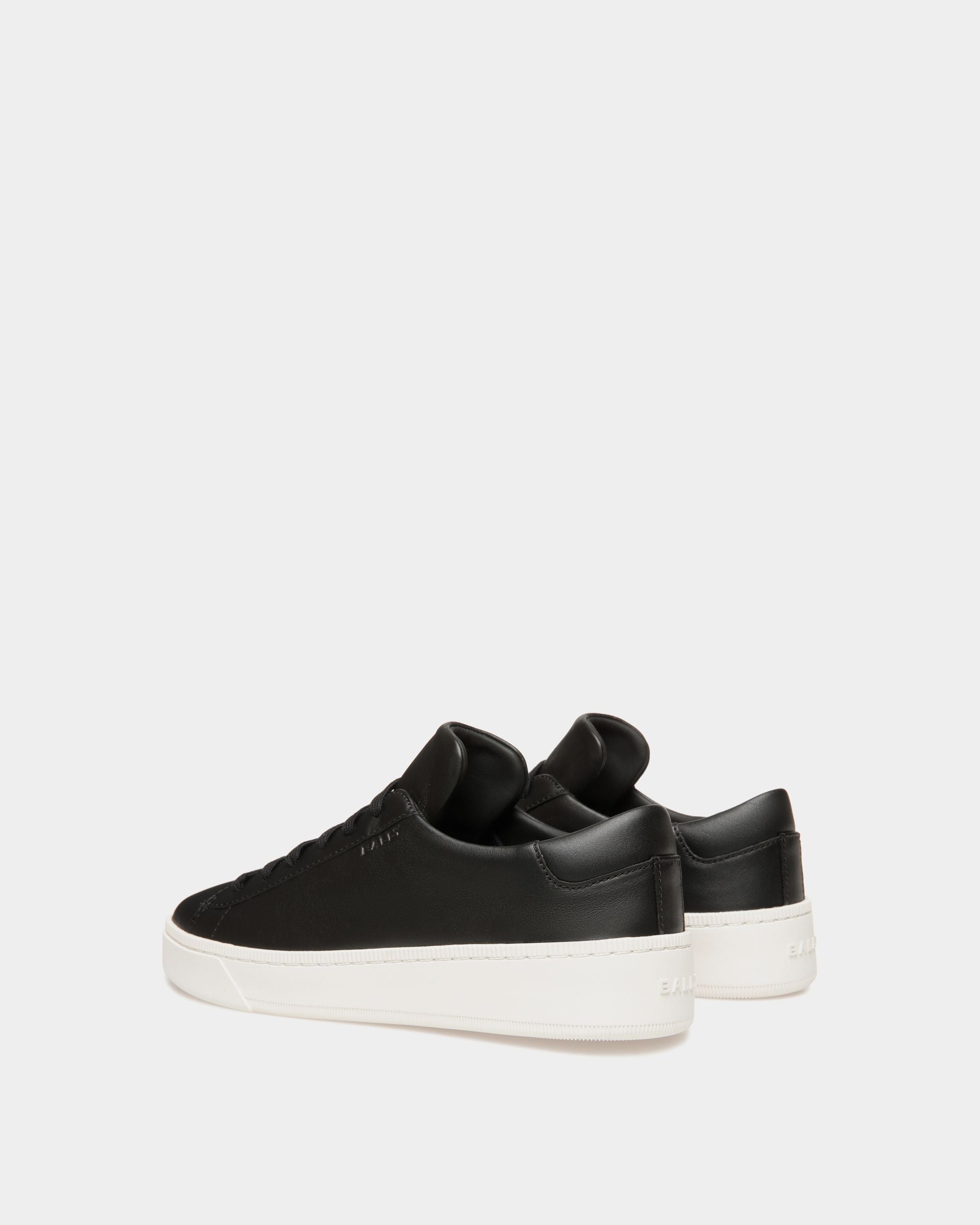 Raise Sneaker In Black Leather - Image 3