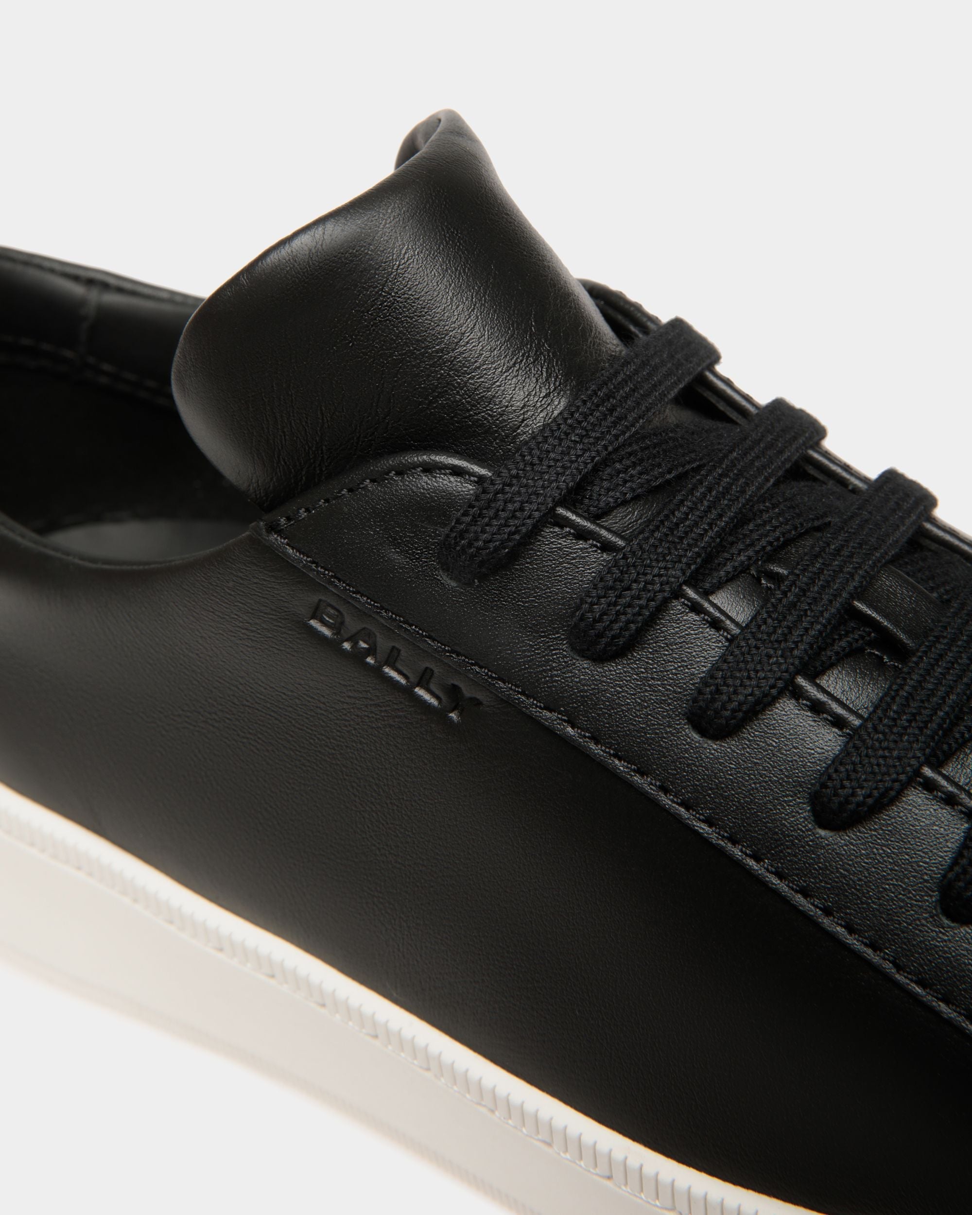 Raise Sneaker In Black Leather - Image 5