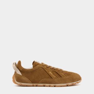 Quarry Sneaker in Brown Suede
