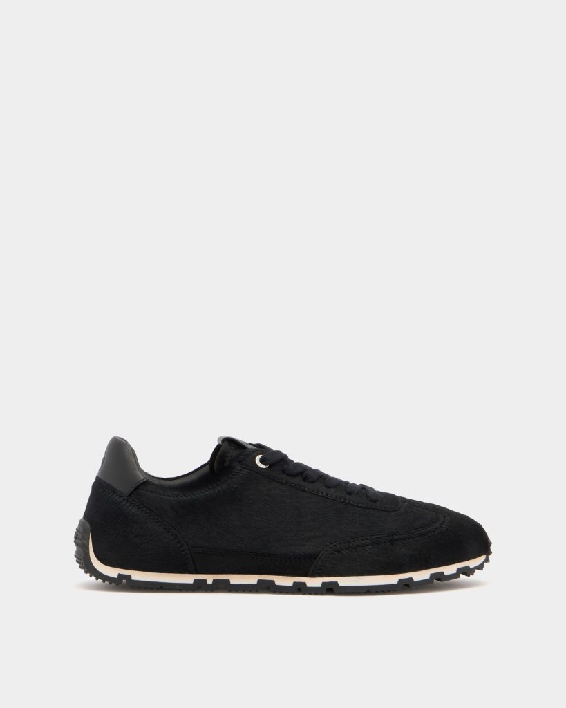 Quarry Sneaker in Black Pony Hair
