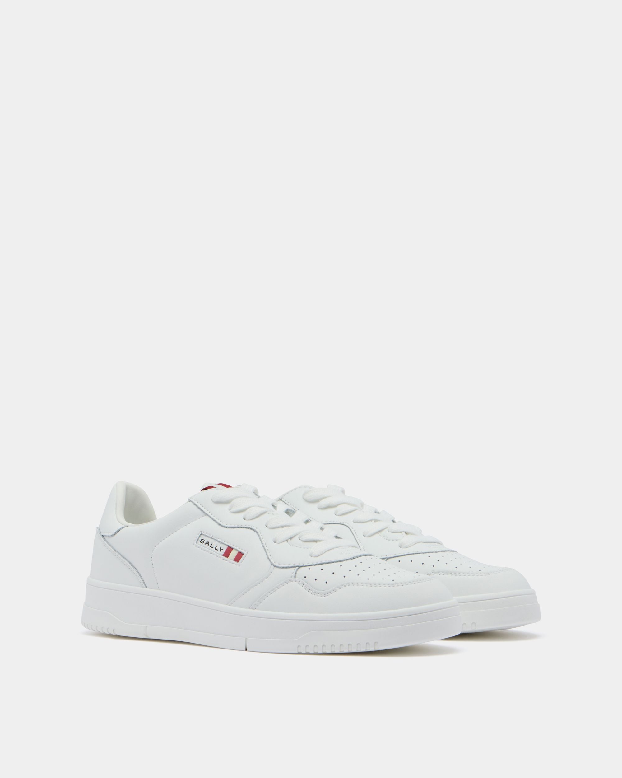 Jasper Sneaker in White Leather - Image 3