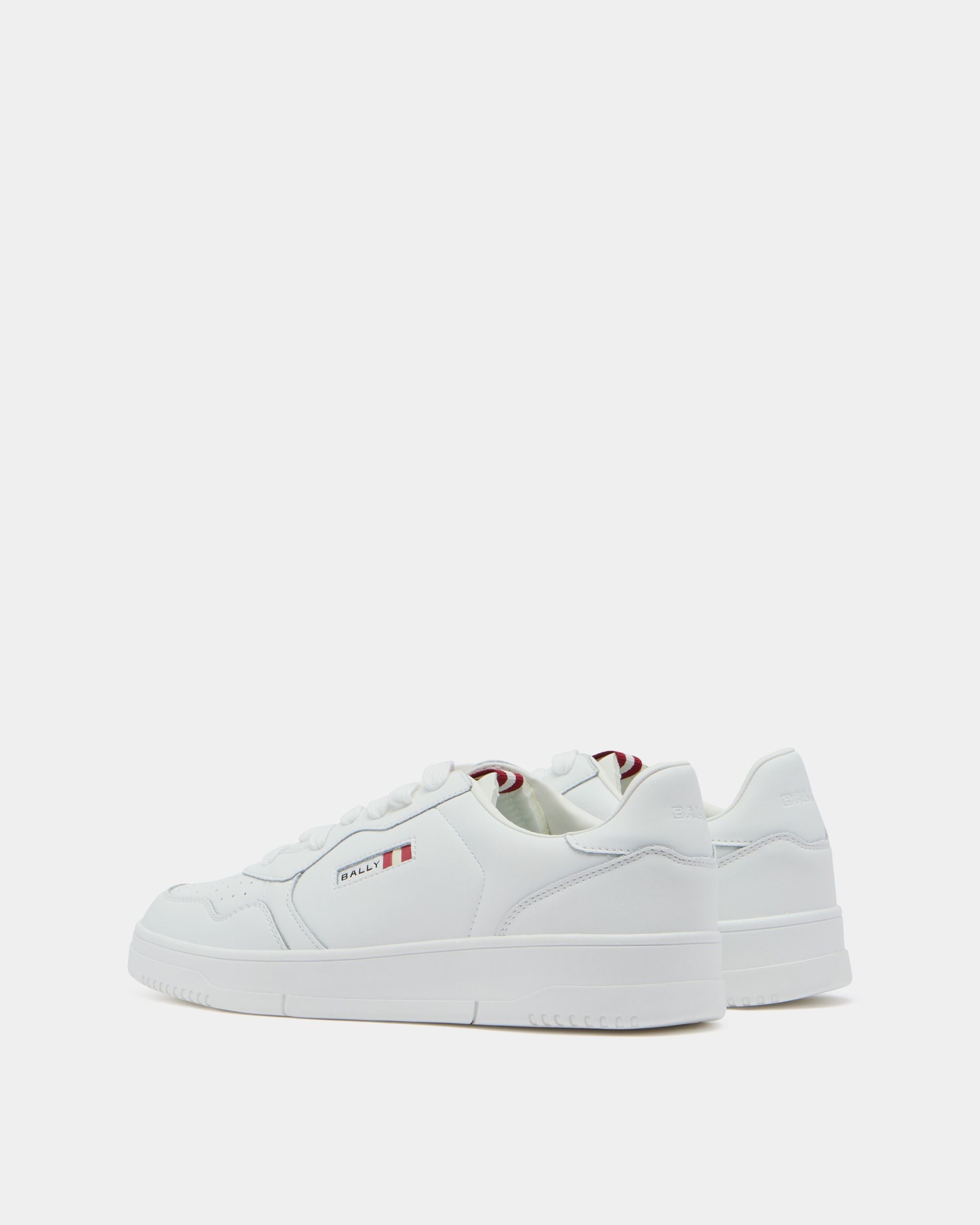 Jasper Sneaker in White Leather - Image 4