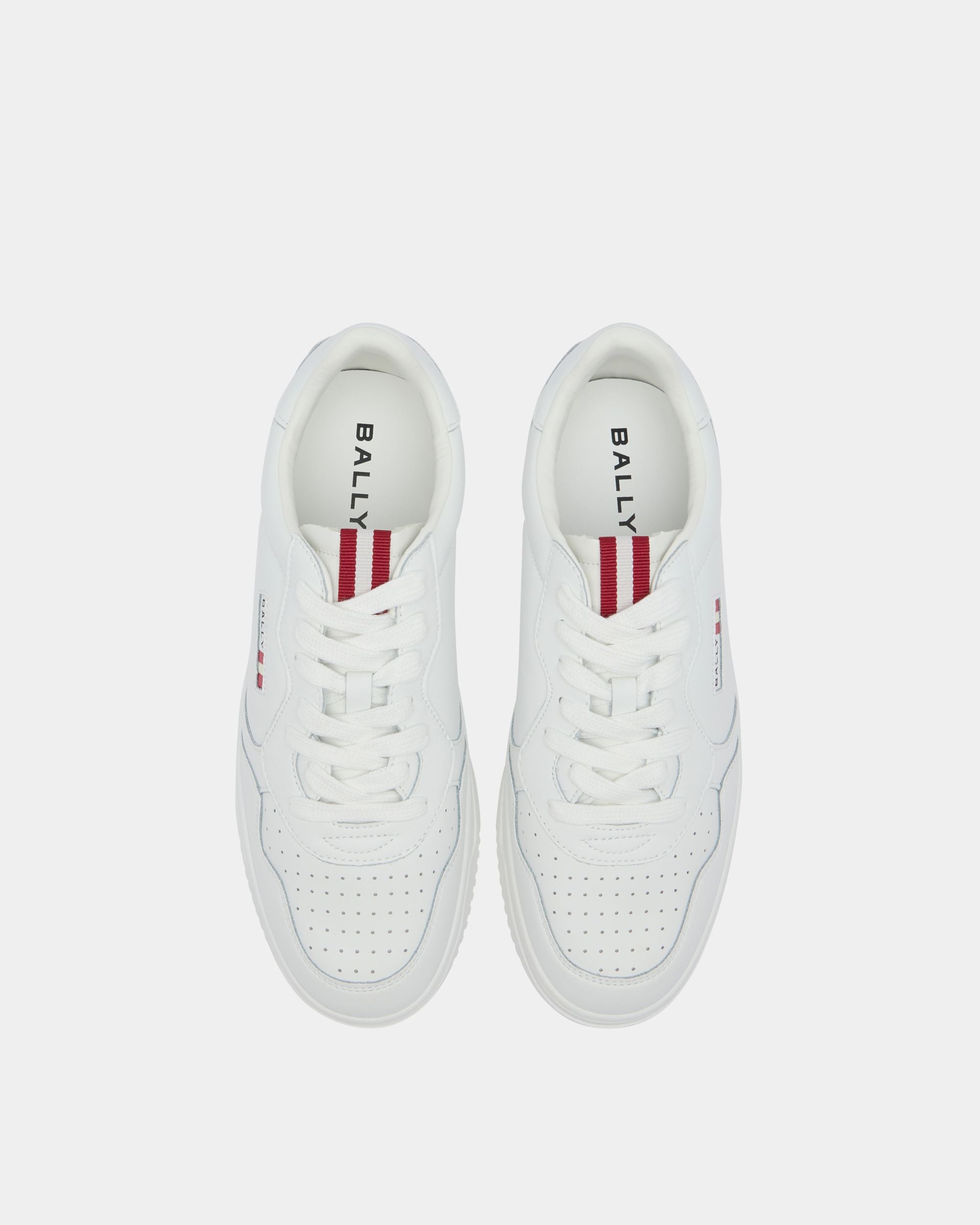 Jasper Sneaker in White Leather - Image 5