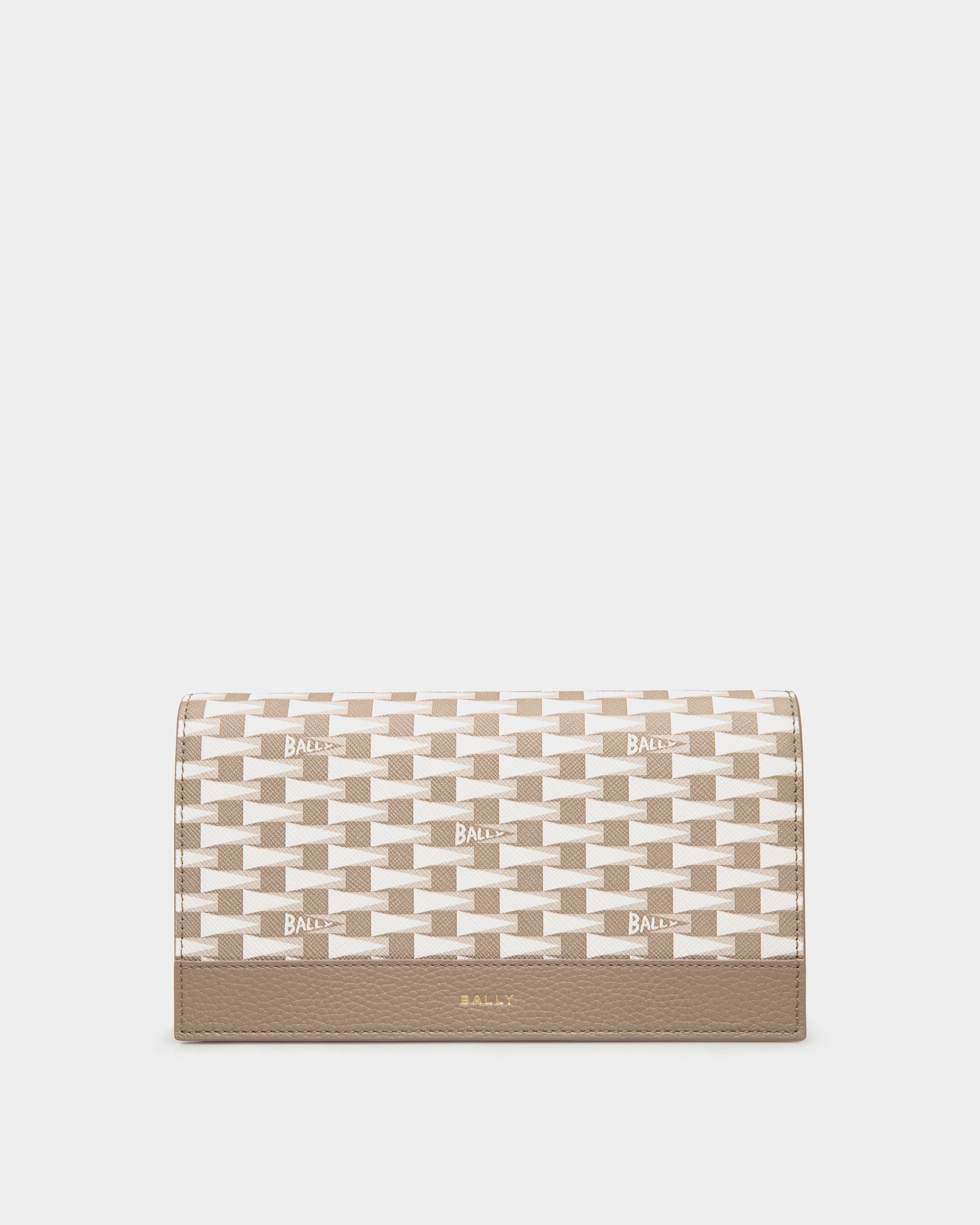 Pennant Continental Wallet In Taupe TPU