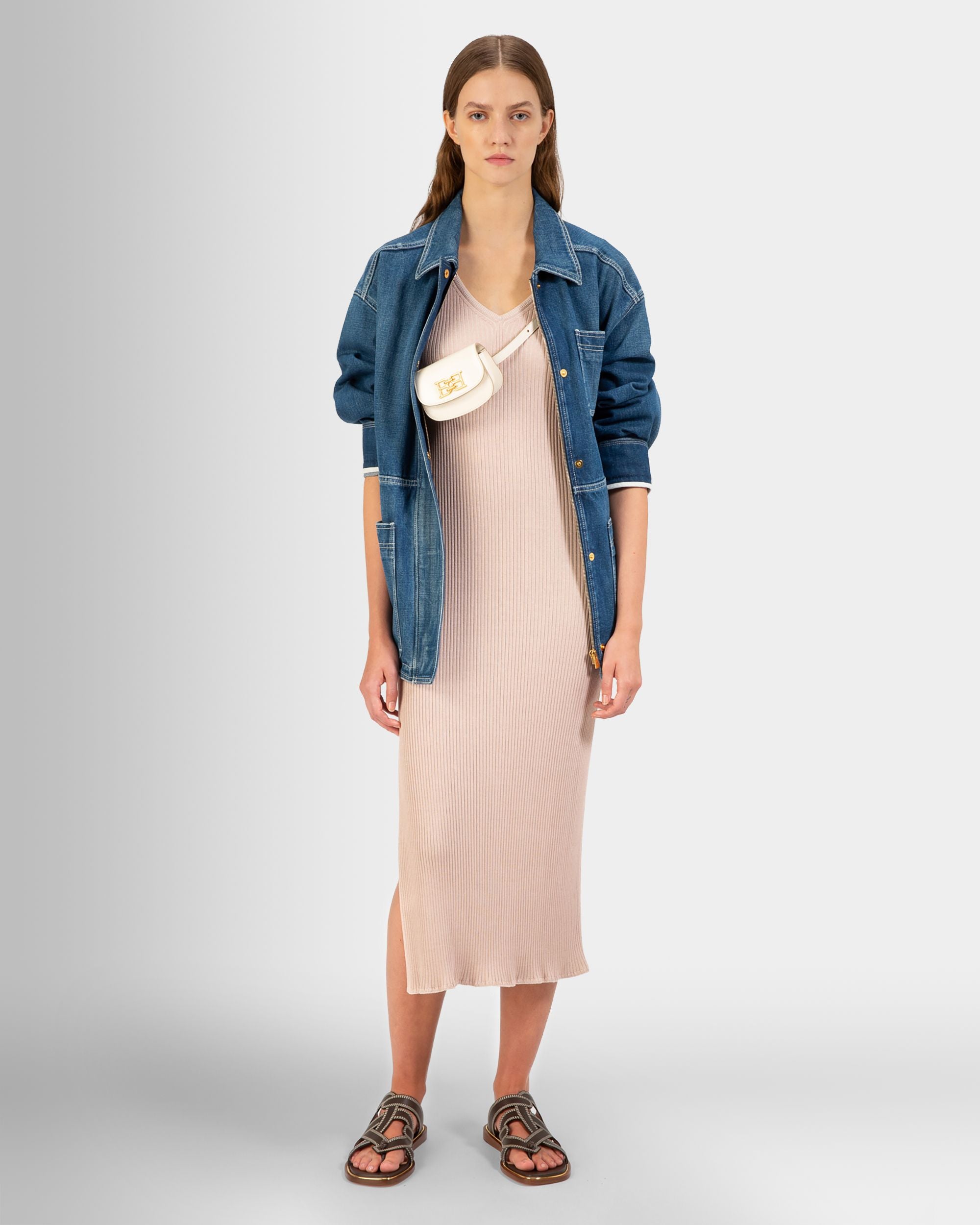 Baily Xs Leather Accessory In Bone - Image 4