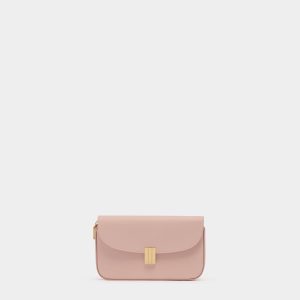 Ollam Phone Wallet in Dusty Petal Leather