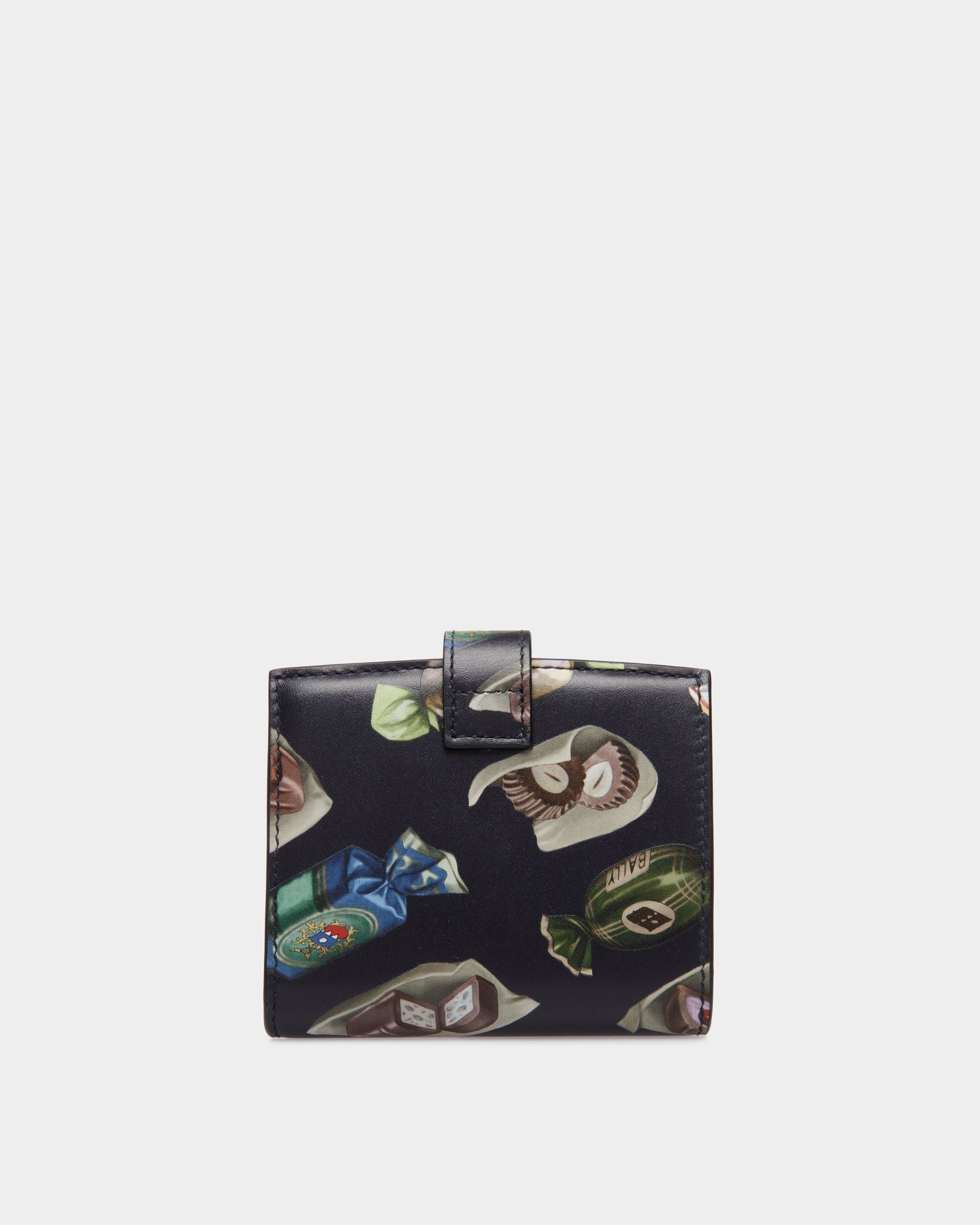 Ollam Wallet In Choco-Candy Print Leather - Image 2