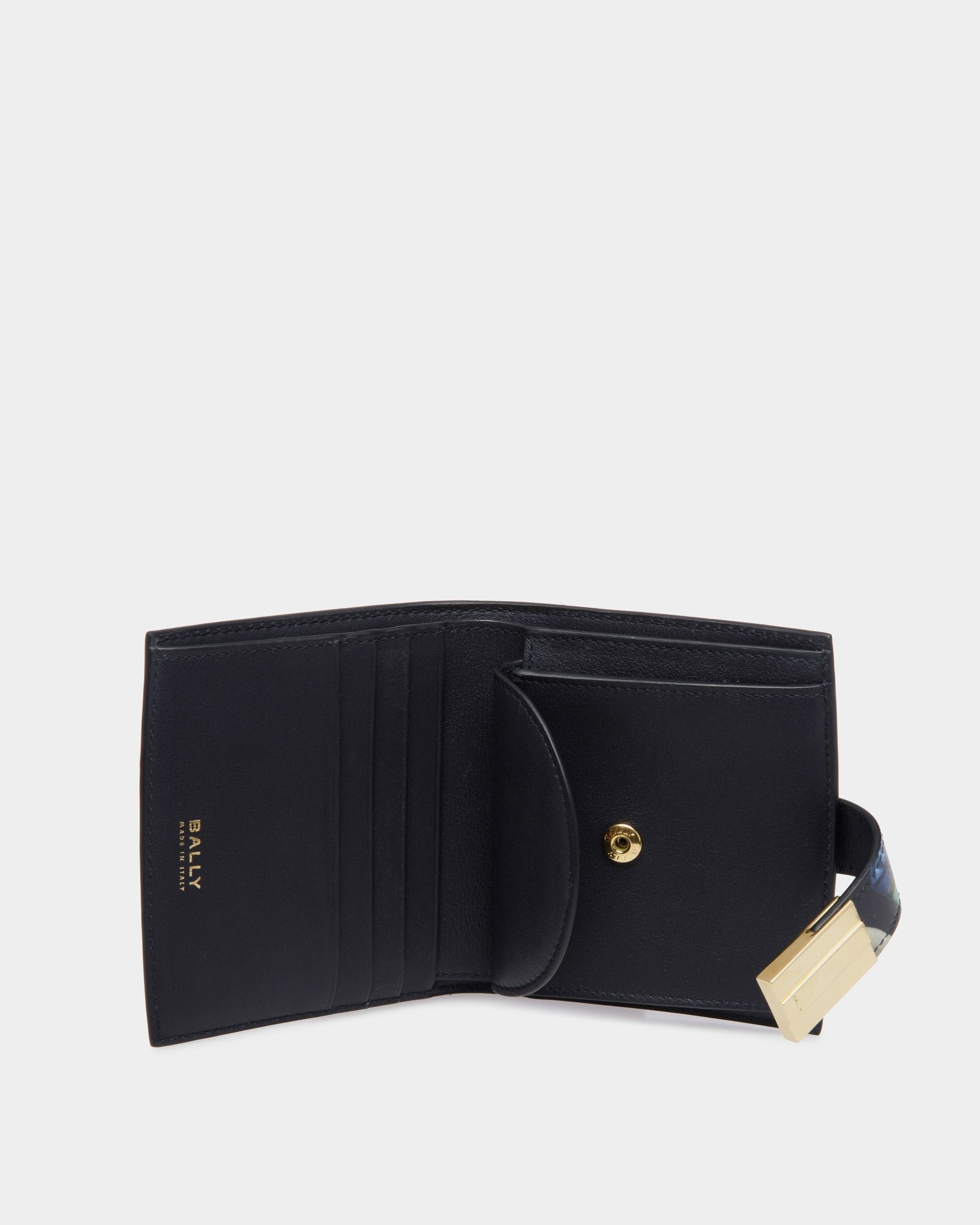 Ollam Wallet In Choco-Candy Print Leather - Image 3