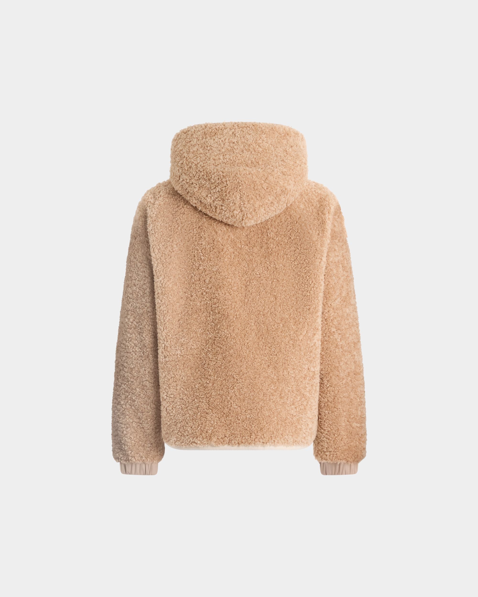 Fleece Jacket in Beige Polyester - Image 7