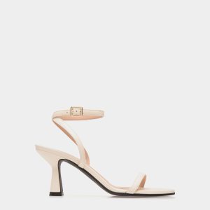 Sandal in White Leather