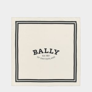 Silk Carré Scarf In Black