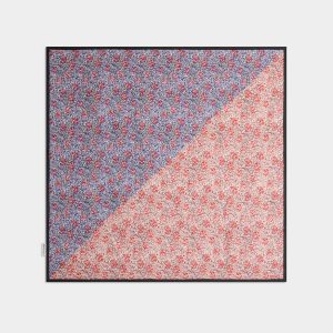 Silk Scarf in Multicolor Twill